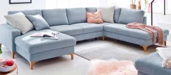 Polstermöbel Fischer Wohnlandschaft stoff Angebot