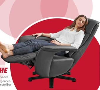Polstermöbel Fischer Relaxsessel leder Angebot