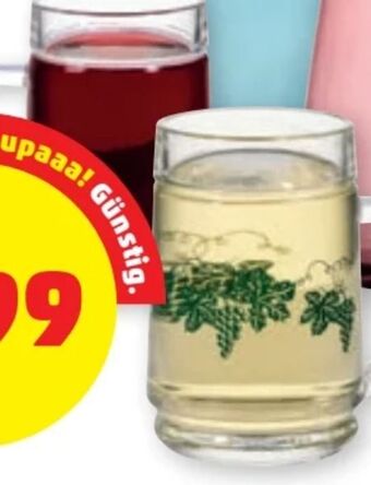 PENNY Weinglas Angebot
