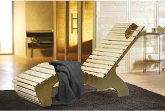 Hornbach Sauna wellness-komfortliege weka 163,5x64x93,5 cm aus holz ergonomisch inkl. saunatuch Angebot