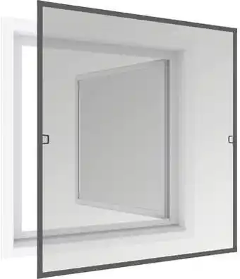 Hornbach Insektenschutz spannrahmen fenster plus flat anthrazit 100x120 cm Angebot