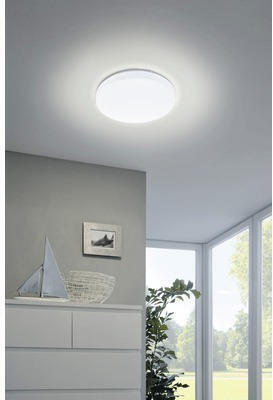 Hornbach Led deckenleuchte frania weiß 11,5w 1350 lm 3000 k warmweiß ø 280 mm Angebot