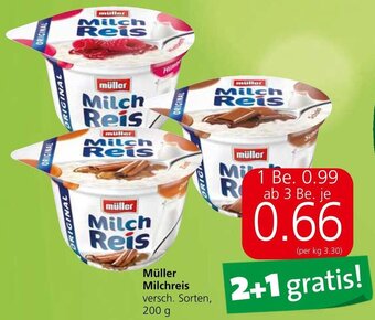 Spar Müller Milchreis versch. Sorten, 200 G Angebot