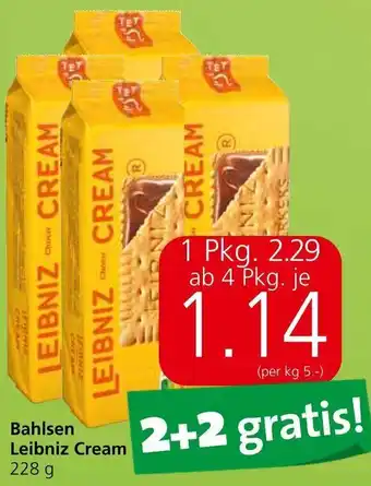 Spar Bahlsen Leibniz Cream 228 g Angebot