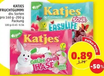 PENNY KATJES FRUCHTGUMMI div. Sorten pro 160 g-200 g Angebot