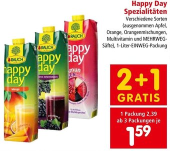Interspar Happy Day Spezialitäten 1-Liter-EINWEG-Packung Angebot