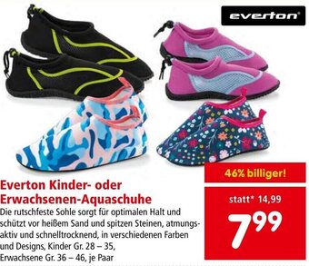 Interspar Everton Kinder- oder Erwachsenen-Aquaschuhe Angebot