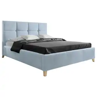 XXXLutz Polsterbett 160/200 cm in hellblau Angebot