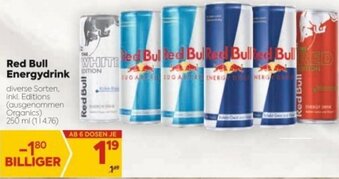 Billa Red Bull Energydrink Angebot