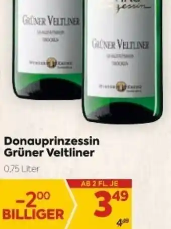 Billa Donauprinzessin Grüner Veltliner Angebot