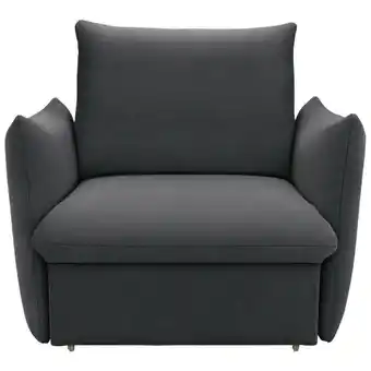 XXXLutz Sessel in mikrofaser dunkelgrau Angebot