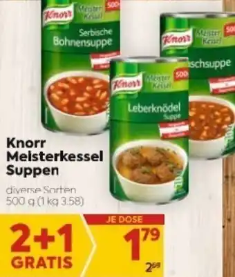 Billa Knorr Meisterkessel Suppen 500g Angebot