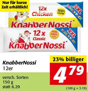 Nah&Frisch KnabberNossi 12er 150g Angebot