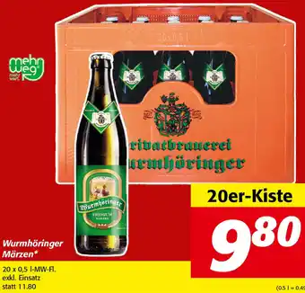 Nah&Frisch Wurmhöringer Märzen Angebot