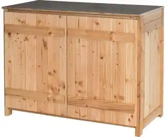 Hornbach Gartenschrank/outdoorküche konsta sideboard 2 türen typ 543 120x58x92 cm douglasie Angebot