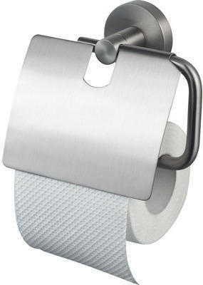 Hornbach Toilettenpapierhalter haceka kosmos tec mit deckel edelstahl matt Angebot