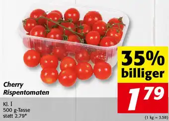 Nah&Frisch Cherry Rispentomaten 500g Angebot