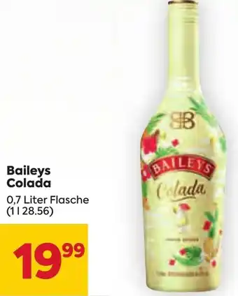 Billa Baileys Colada 0,7 Liter Flasche (1128.56) Angebot