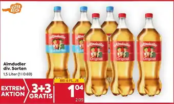 Billa Almdudler div. Sorten 1,5 Liter (110.69) Angebot