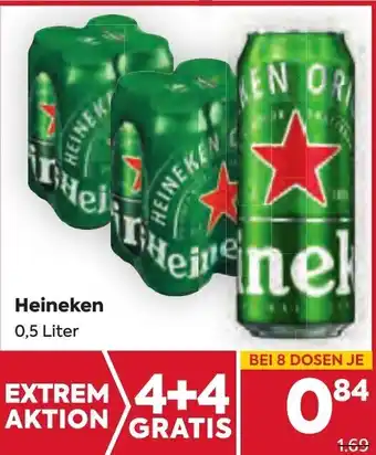 Billa Heineken 0,5 Liter Angebot