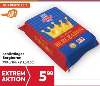 Billa Schärdinger Bergbaron 700 g Stück (1 kg 8.56) Angebot