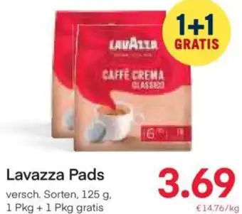MPreis Lavazza Pads versch. Sorten, 125 g, 1 Pkg + 1 Pkg gratis Angebot