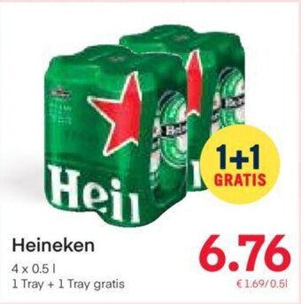 MPreis Heineken 4x0.51 1 Tray + 1 Tray gratis Angebot