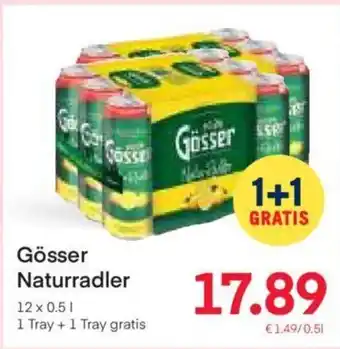 MPreis Gösser Naturradler 1 Tray + 1 Tray gratis Angebot