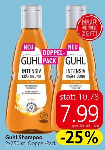 Eurospar Guhl Shampoo 2x250 ml Doppel-Pack Angebot