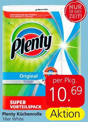Eurospar Plenty Küchenrolle Aktion 16er White Angebot