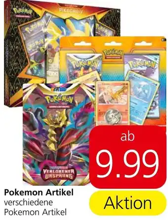 Eurospar Pokemon Artikel verschiedene Pokemon Artikel Angebot