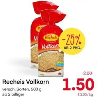 MPreis Recheis Vollkorn 500g Angebot