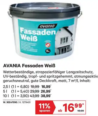 AVANIA Fassaden Weiß