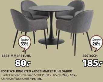 JYSK ESSTISCH RINGSTED Angebot