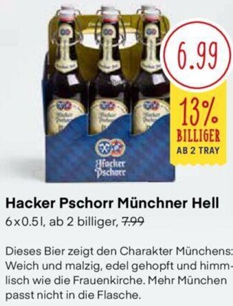 MPreis Hacker Pschorr Münchner Hell Angebot