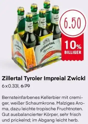 MPreis Zillertal Tyroler Impreial Zwickl Angebot