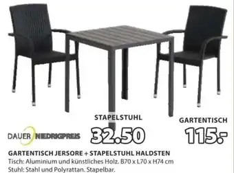JYSK DAUER NIEDRIGPREIS STAPELSTUHL HALDSTEN Angebot