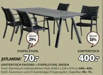JYSK JUTLANDIA® GARTENTISCH FAUSING Angebot