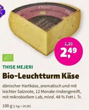 Denn's Biomarkt THISE MEJERI Bio-Leuchtturm Käse Angebot