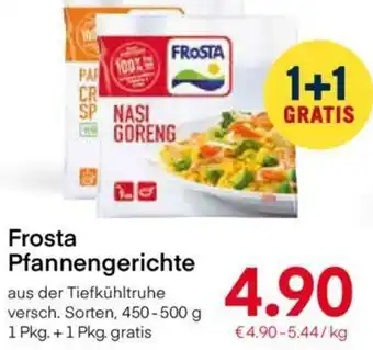 MPreis Frosta Pfannengerichte 450-500g Angebot