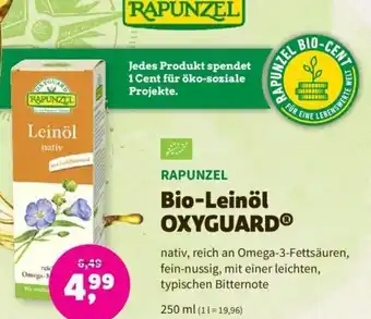 Denn's Biomarkt RAPUNZEL Bio-Leinöl OXYGUARD® Angebot