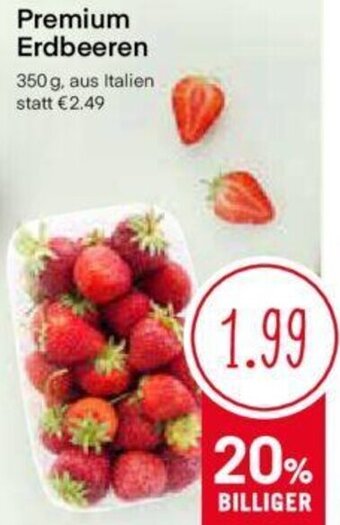 MPreis Premium Erdbeeren Angebot