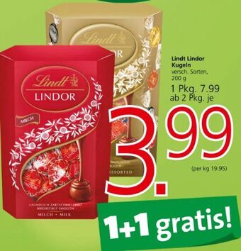 Spar Lindor kugel Angebot