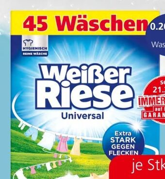 Spar Vollwaschmittel pulver Angebot