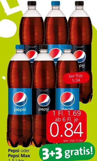 Eurospar Pepsi cola Angebot