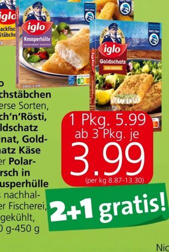 Eurospar Fischstäbchen Angebot