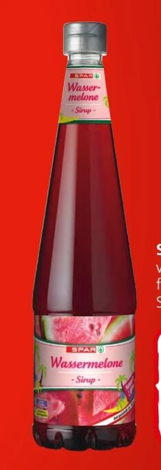 Spar Sirup Angebot