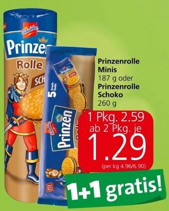 Spar Prinzenrolle minis Angebot