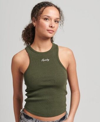 Superdry Script logo essential tank top Angebot