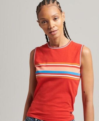 Superdry Cali stripe tank top Angebot